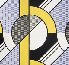 Roy Linchtenstein . Centre Pompidou . Paris . France