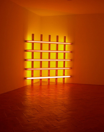 Dan Flavin . Museo Giuseppe Pansa . Varese . Italy