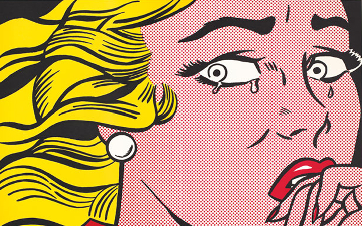Roy Linchtenstein . Centre Pompidou . Paris . France