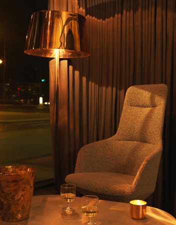 Eclectic restaurant . Tom Dixon . Paris . France