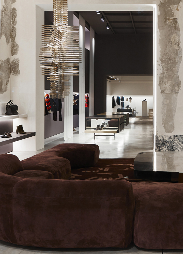 Antonia boutique . Vincenzo De Cotiis . Palazzo Cagnola . Milano. Italy