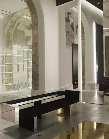 Antonia boutique . Vincenzo De Cotiis . Palazzo Cagnola . Milano. Italy