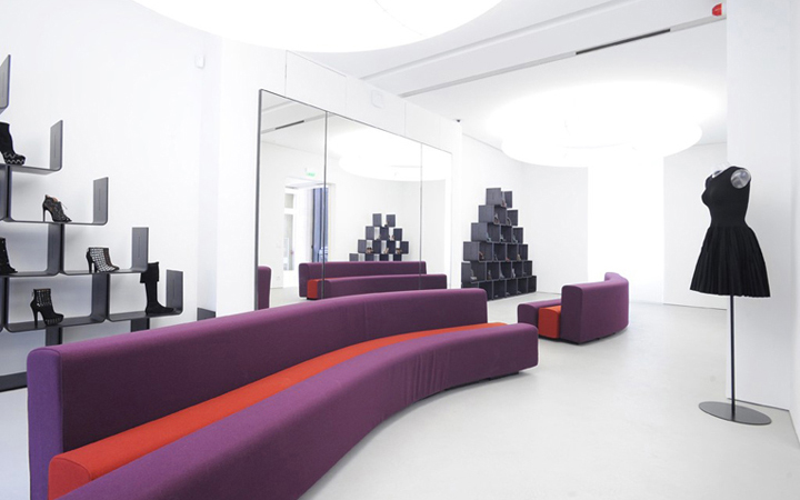 Azzedine Alaia boutique . Pierre Granger . Paris . France