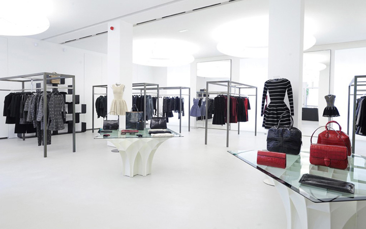 Azzedine Alaia boutique . Pierre Granger . Paris . France