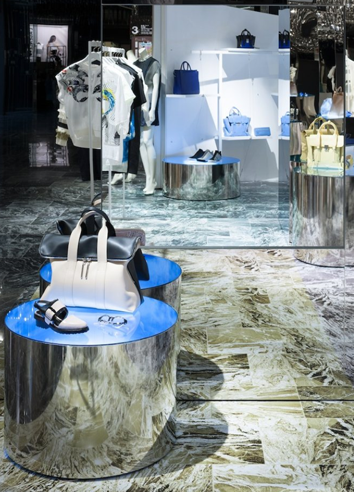  	Pop-up store 3.1 Phillip Lim . Schemata Architects . Shinjuku . Tokyo . Japan