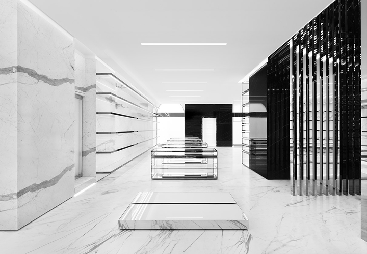 Yves Saint Laurent . Milano . Italy