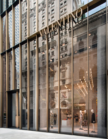 Valentino store . New York
