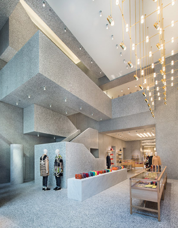 Valentino store . New York