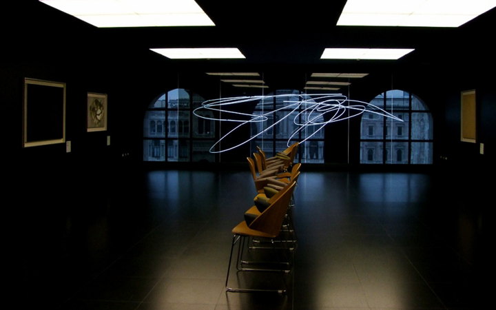 Lucio Fontana . museo del Novecento . Milano