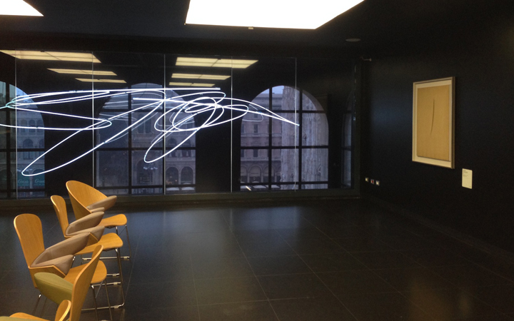 Lucio Fontana . museo del Novecento . Milano