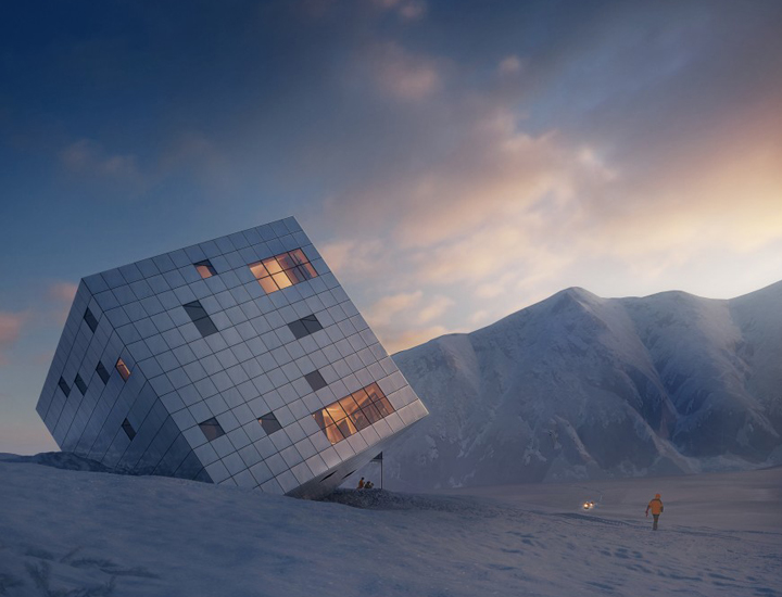 Slovakia's hostel . Atelier 8000