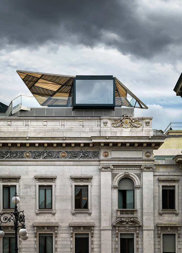 Park Associati . The-Cube pop-up restaurant . Milan . Italy