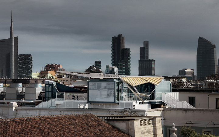 Park Associati . The-Cube pop-up restaurant . Milan . Italy
