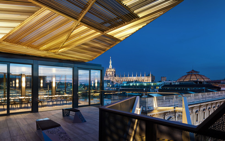 Park Associati . The-Cube pop-up restaurant . Milan . Italy