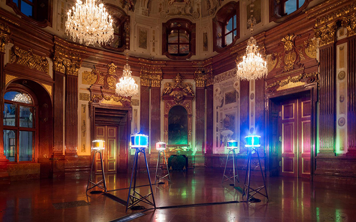 Olafur Eliasson . Baroque Baroque . The Winter Palace of Prince Eugene of Savoy . Wien . Austria