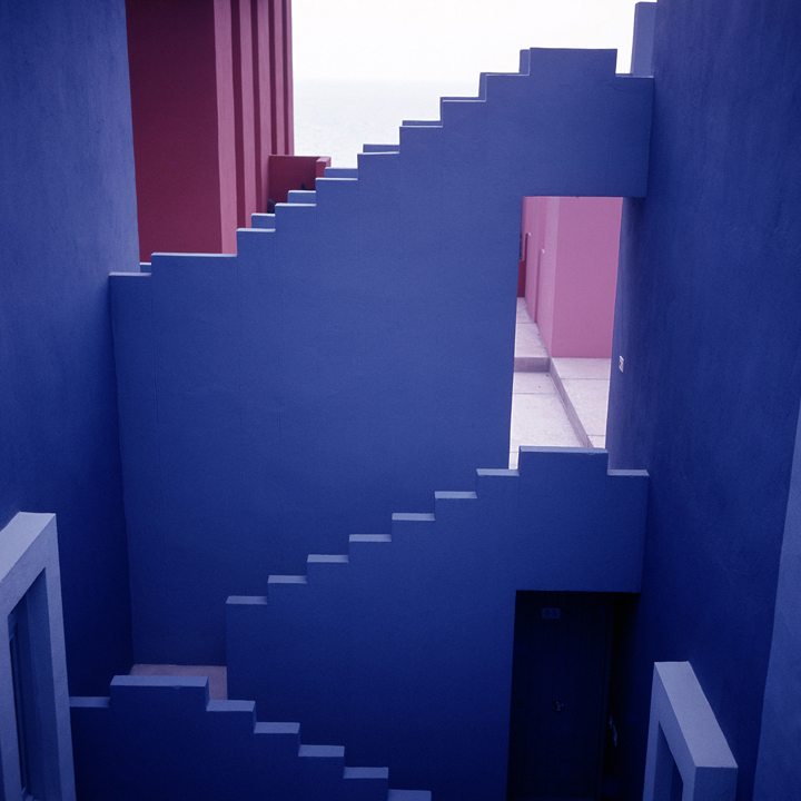 Muralla Roja . Ricardo Bofill . Alicante . Spain