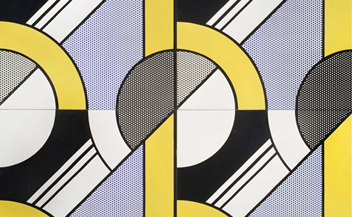 Roy Linchtenstein . Centre Pompidou . Paris . France