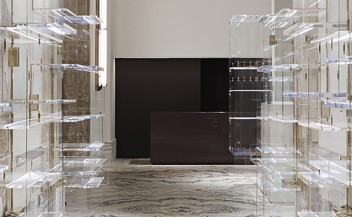 Antonia boutique . Vincenzo De Cotiis . Palazzo Cagnola . Milano. Italy